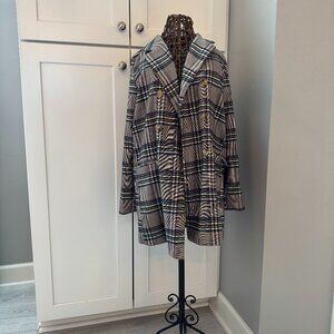 Kittenish | Jessie James Decker Plaid Coat Blazer | Size Large (NWOT)